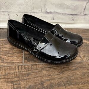 B.O.C. BOC Born Concept Size 10M Howell Black Patent Leather Loafer Comfort Shoe